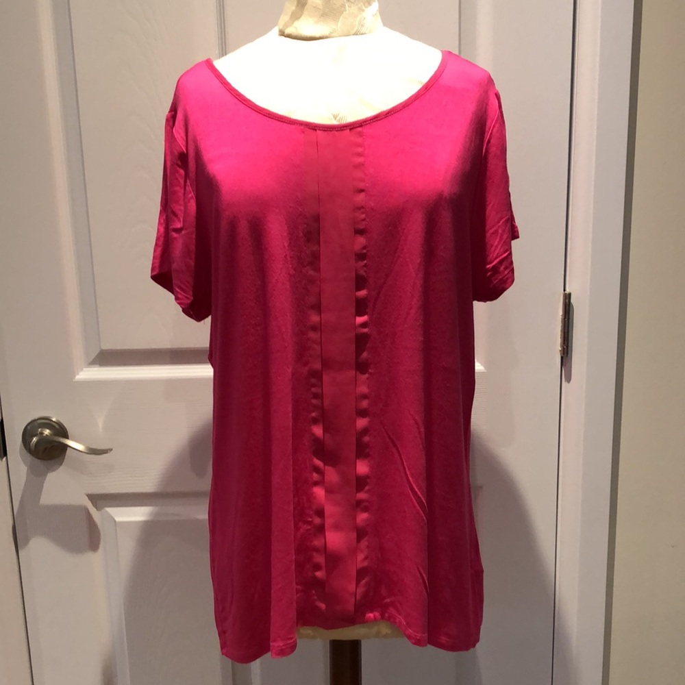 Ricki's | EUC Ruffled Panel T-Shirt in XL